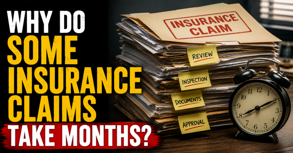 Why some claims take months