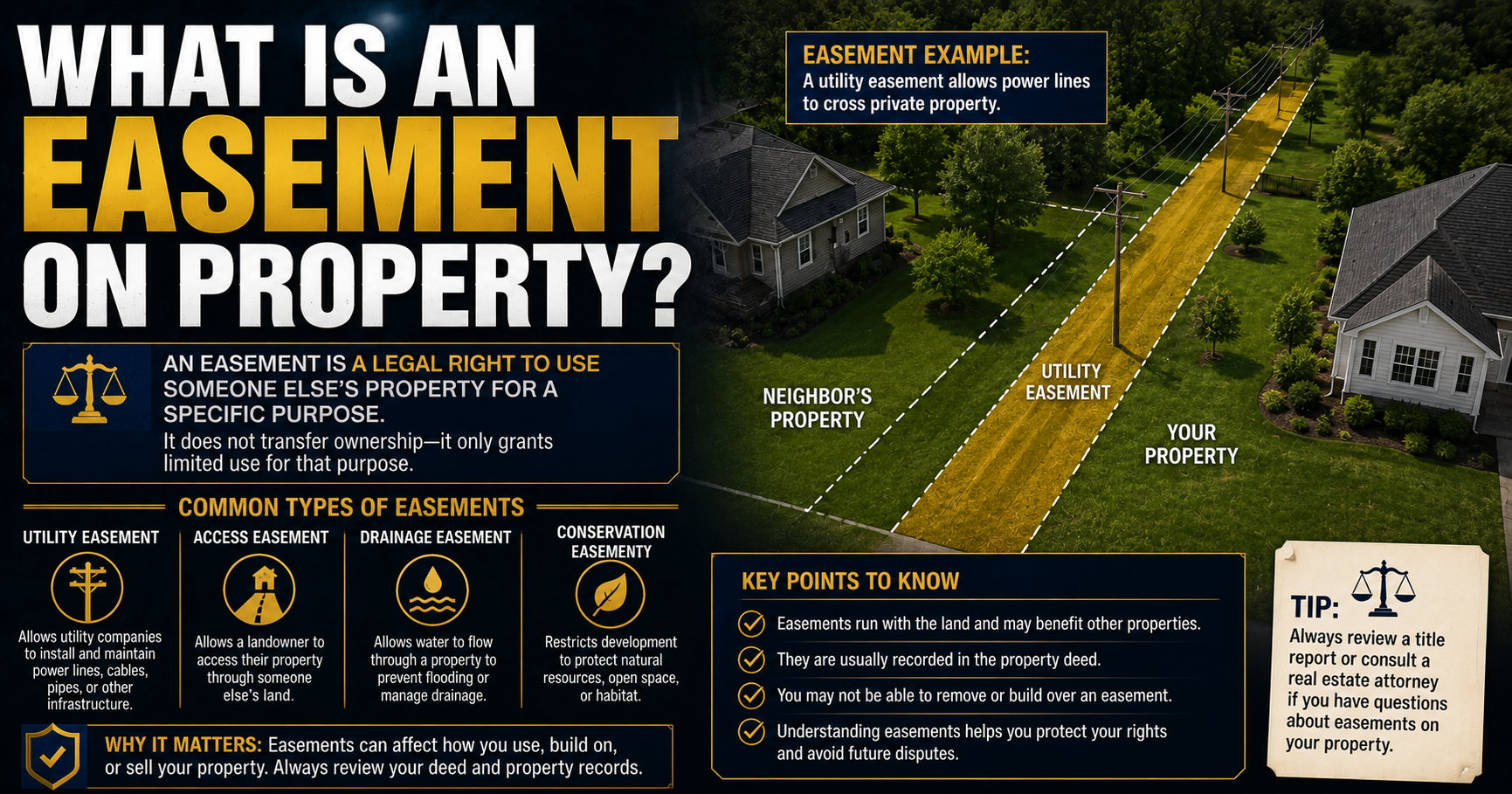 What Is an Easement on Property?