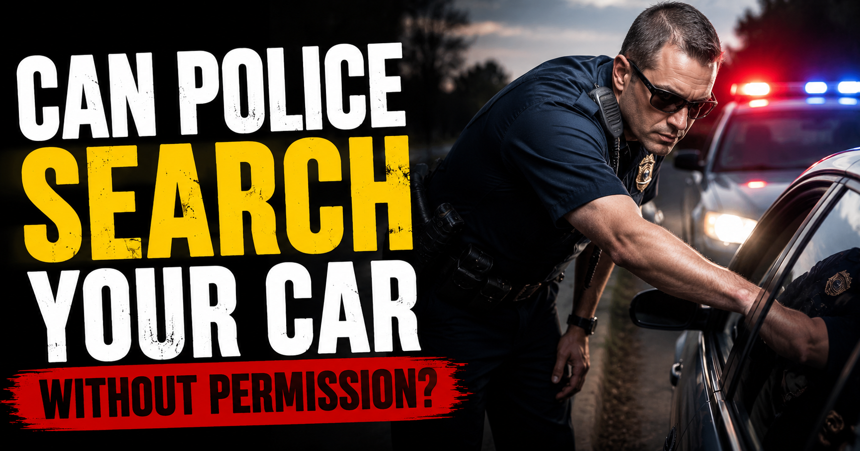 Can Police Search Your Car Without Permission?