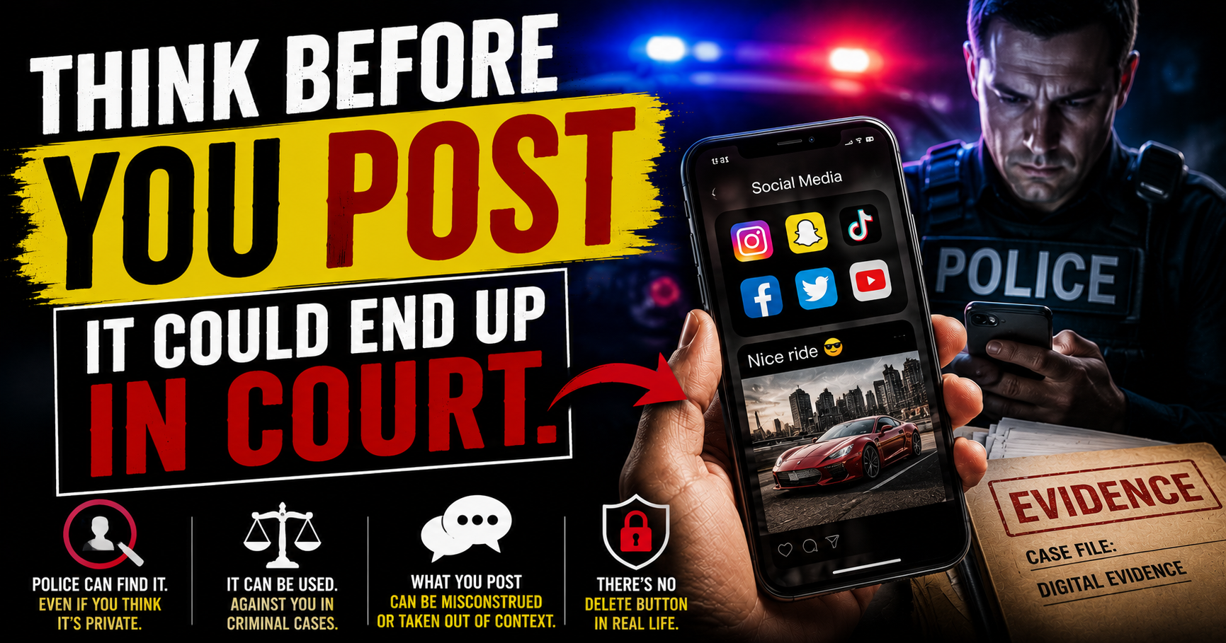 Can Police Use Your Social Media Posts Against You?